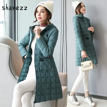 

2020 Parkas Female Women Winter Coat Hooded Cotton Jacket Parkas for Women Winter Long Thick Warm Plus Size 4XL Cotton Outwear