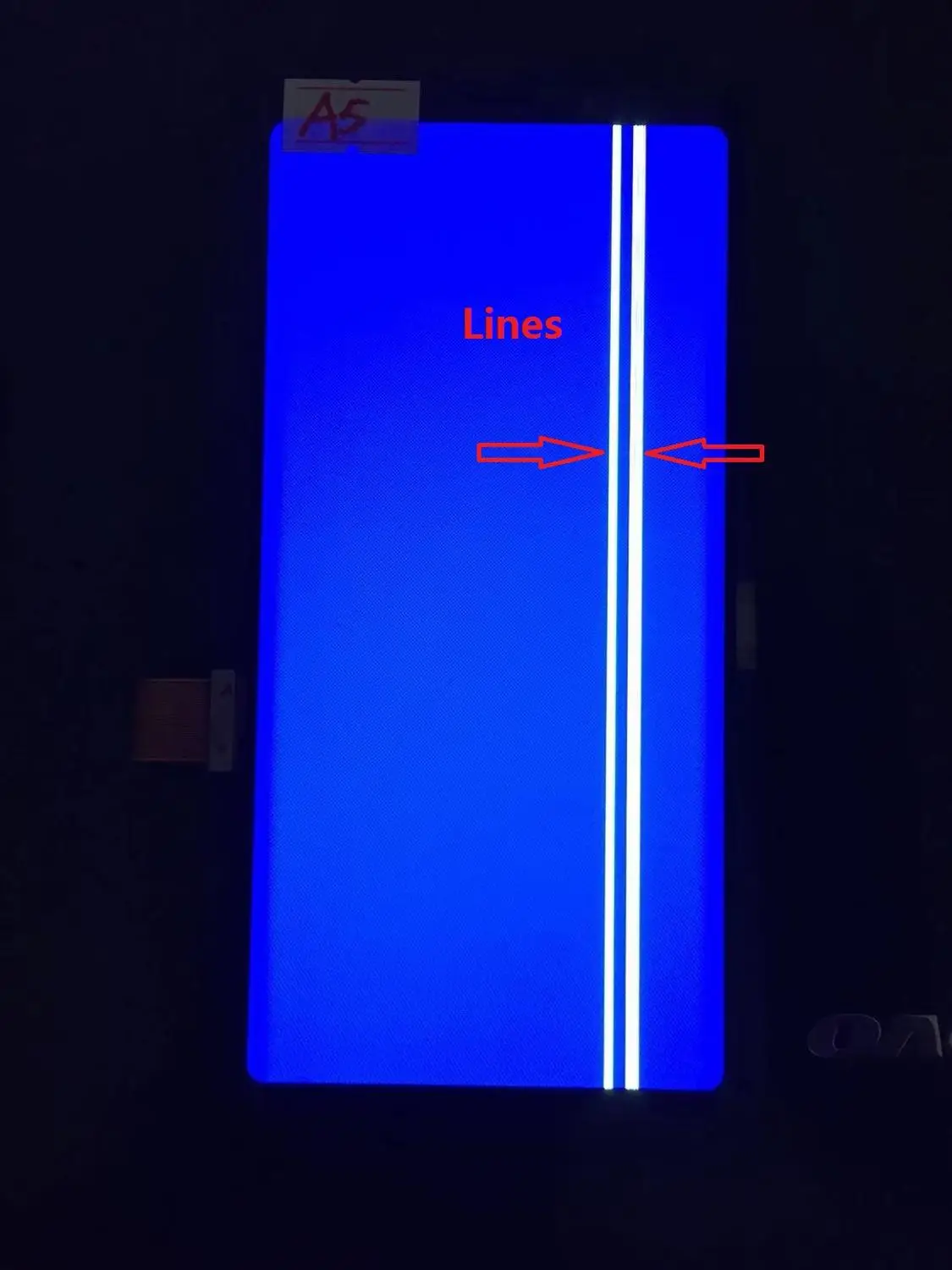 With Line Original AMOLED Display For SAMSUNG Galaxy NOTE9 LCD N960 N960F Display Touch Screen Replacement 5