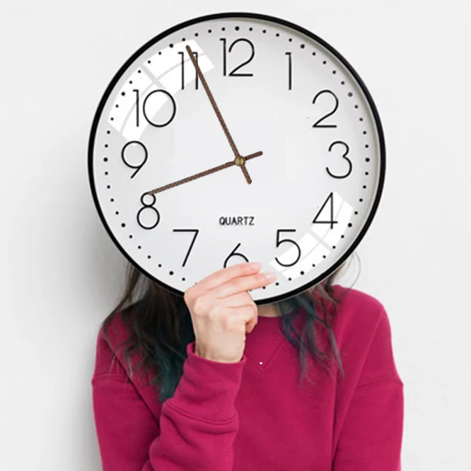 Настенные часы из бука комплект 1 предмета с деревянными стрелками для