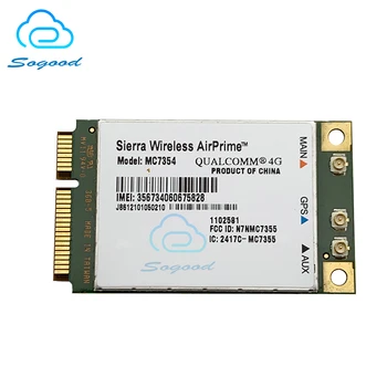 

Sierra Wireless Airprime MC7354 4G LTE FDD Category 3 Module Qualcomm MDM 9615 PCIe M.2 Support MIMO GPS Gobi API voice