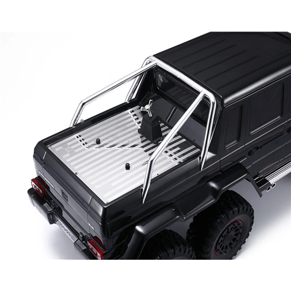 

Metal Trunk Trim Non-slip Plate and Tires Bracket for 1/10 TRAXXAS TRX6 G63 RC Crawler Car Parts Modification Accessories
