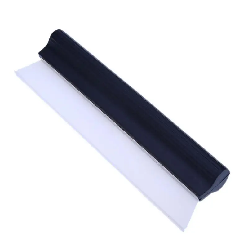 1Pcs Soft Silicone Automobiles Windshield Wiper Cleaning Scraper Window Glass Water Drying Blade Car Washing Tools