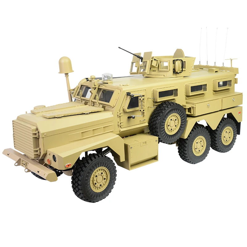 HG P602 1/12 2.4G 6WD For Cougar Mine Anti-Ambush Vehicle 16CH High Speed Electric Off Road Crawler RC Car Toys Boys Gifts 5