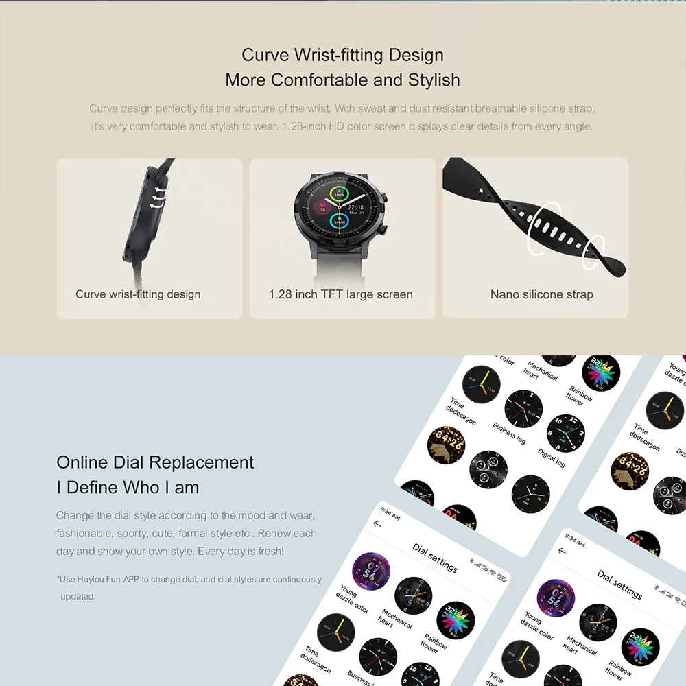 Haylou RT LS05S Smart Watch Sports Heart Rate Monitor IP68 17 Hdc556e4250d541b79c3d69093cffc2f89