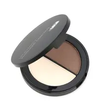 Двухцветная контурирующая пудра портативная яркая матовая пудра палитра Универсальный макияж прессованная пудра Макияж изюминка