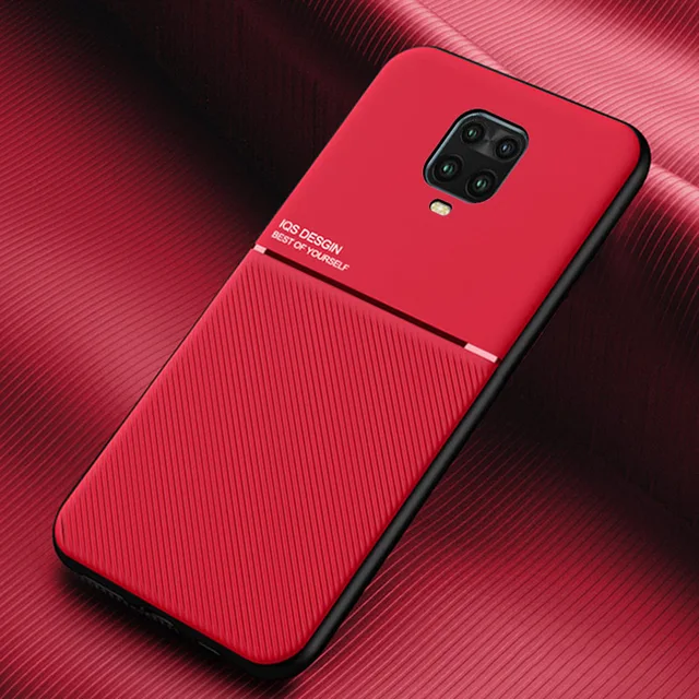 Poco X3 Pro Case For Xiaomi Redmi Note 9 Pro 10 8 9S Case Poco M3 Gt M4 Mi 11 Lite 11t 10T Pro 9T 10 Magnetic 7 9A 8T 9C 8 Cover 02Red