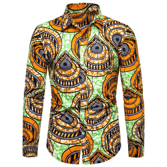Nana Traditional Print Shirt - Image 2