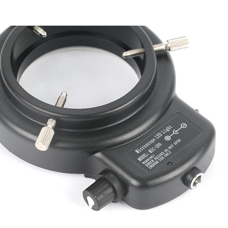 144 светодиодный Высокая яркость Регулируемый кольцевой осветитель лампа для промышленности стерео микроскоп, ПЗС промышленная HDMI видеокамера
