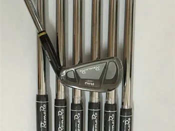 

TopRATED RomaRo Ray-MC Irons RomaRo Golf Forged Irons Black RomaRo Golf Clubs 4-9P(7PCS) Steel/Graphite Shaft with Head Cover