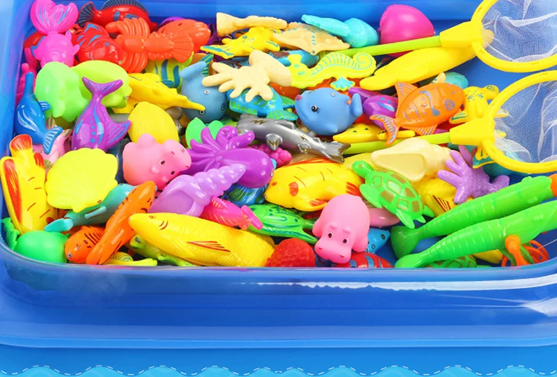 Детские носки 14 шт./компл. рыболовные магниты родитель-ребенок интерактивные игрушки для детей игра 1 стержни 1 решетки 12В 3D игрушечные рыбки ванна для младенца Outd