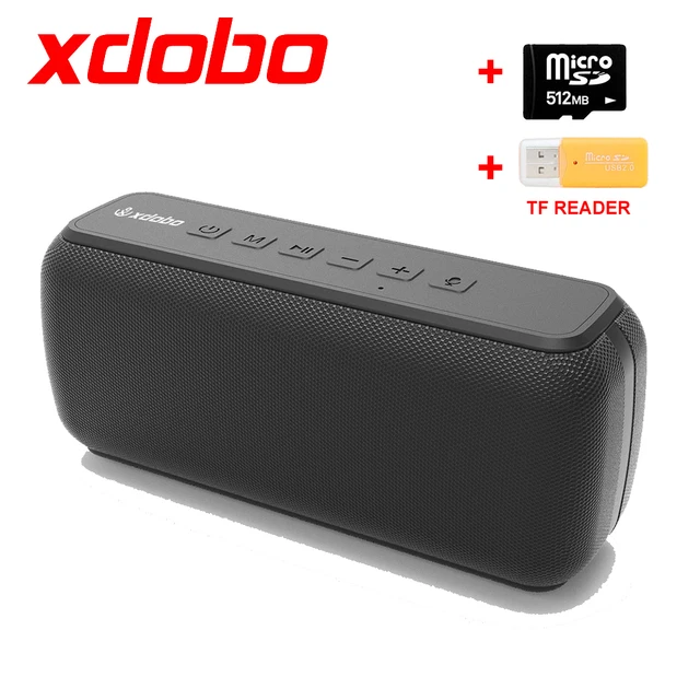 $57.42 XDOBO X8II Subwoofer Bluetooth Speakers Portable Box Outdoor HIFI Listening Party Music Player 60W Picnic Park  Original Packing