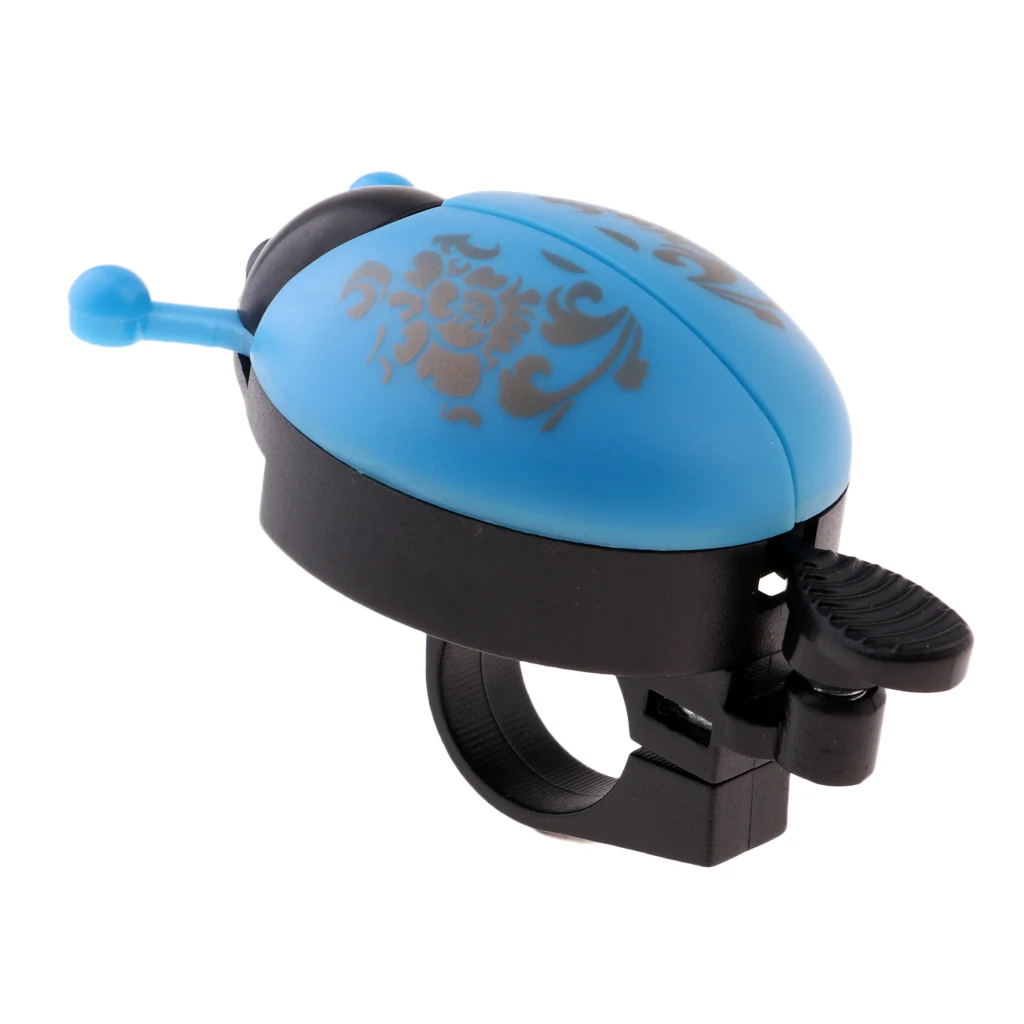 Lovely Funny   Beetle Ladybug Bug Ring Bicycle Bell for   Cycling Bike Ride Alarm Mountain Bike Trumpet Horn