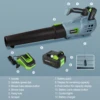 WORKPRO 20V 4.0Ah Battery Cordless Leaf Blower, Powered Blower Sweeper for Lawn Care Yard Cleaning, Quick Charger Included 2