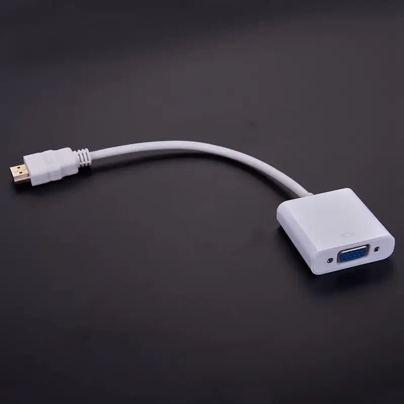 HDMI к VGA HDMI Мужской к VGA RGB Женский видео конвертер адаптер Мужской к женскому кабелю 1080P для ПК мужской-Женский адаптер конвертер
