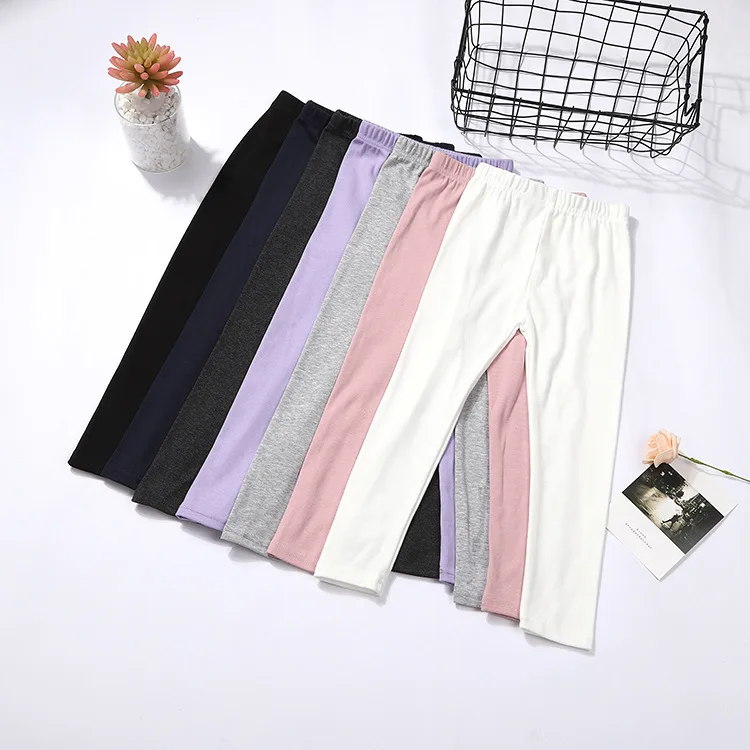 Женские узкие брюки карандаш для девочек осенние детские теплые зимние черные