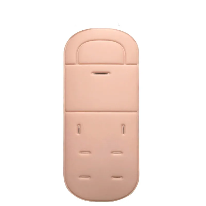 light pink Удобный коврик для детской коляски, четыре сезона, мягкая подушка для сиденья, коврик для детской коляски, подушка для коляски 0-27 м - Цвет: light pink