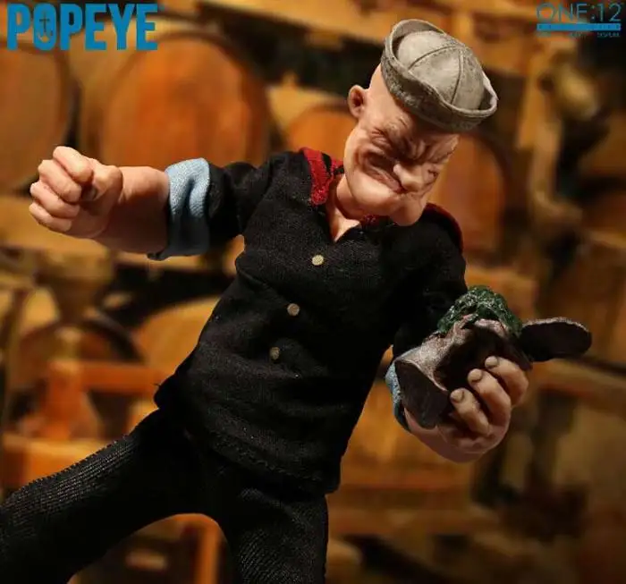 1/12 Toyz Popeye One:12 Collective The Sailor Man Action Figure Model Toy Best Price | Игрушки и хобби