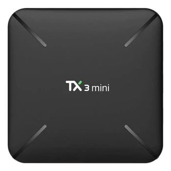 

TX3 Mini TV Box Android 8.1 TV Box 1GB/8GB Amlogic S905W Quad Core 64 Bits WiFi Smart 4K TV Box EU Plug