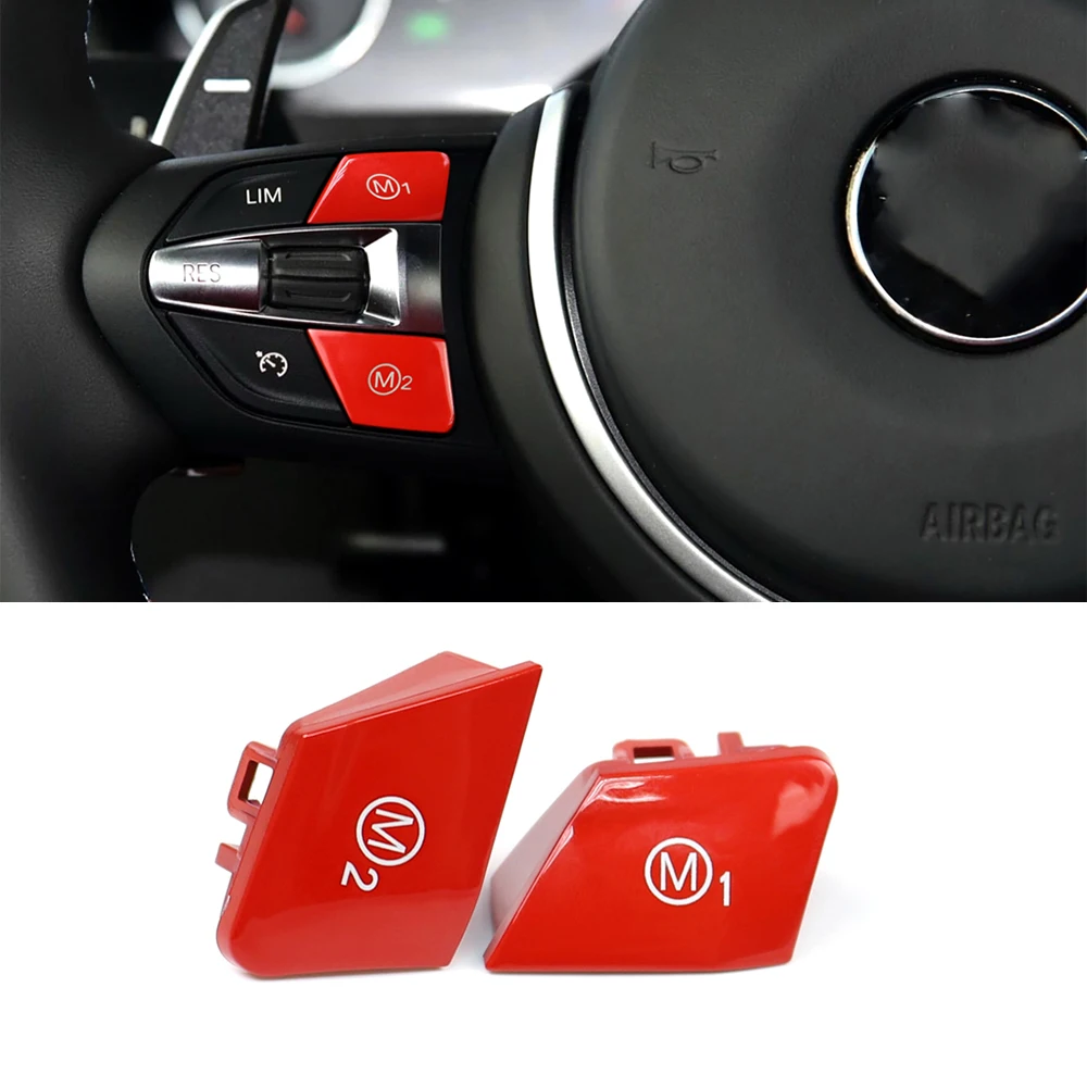 

Рулевое колесо M1 M2 кнопка переключения режима сменная КРЫШКА ДЛЯ BMW M2 M3 M4 M5 M6 X5M X6M F87 F80 F82 F83 F10 Автомобильный аксессуар ABS синий
