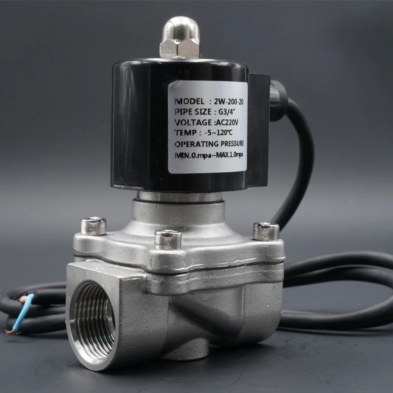 G1/2 &quotG3/4&quot G1 &quotG1-1/4&quot G1-1/2 &quotG2&quot нормально закрытый AC DC водонепроницаемый IP68