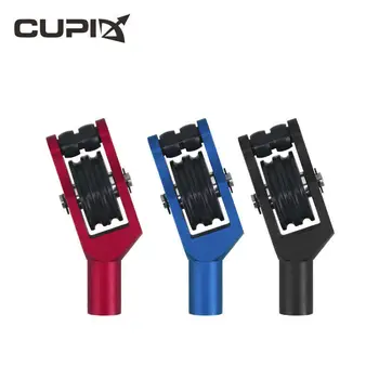 

Archery Compound Separator Bow Cable Slide Lightweight Aluminum Alloy String Splitter Roller Glide Tool