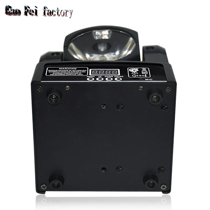 DJ light moving head 60 Вт светодиодный RGBW DMX сценическое освещение для мини сцены супер яркий светодиодный DJ Точечный светильник фирмы "DMX" контрольные огни