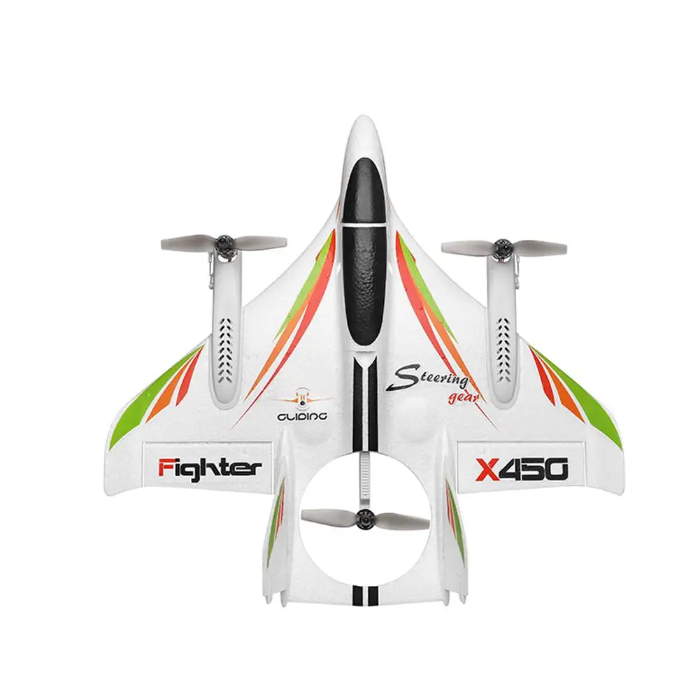 WLtoys XK X450 2,4G 6CH 3D/6G RC самолет бесщеточный двигатель вертикальный взлет светодиодный светильник RC планер фиксированное крыло RC самолет RTF