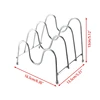 Three-Layer Metal Pot Lid Rack Cutting Board Shelf Dish Holder Kitchen Organizer  1