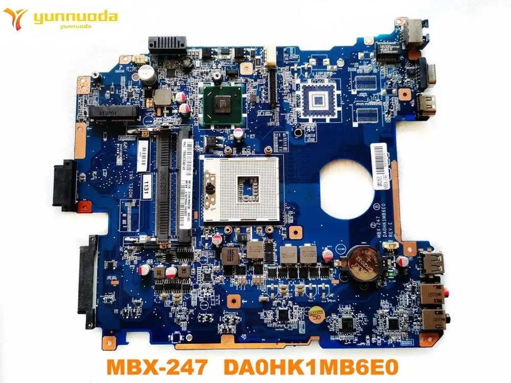 Оригинальная материнская плата для ноутбука SONY MBX-247 MBX-247 DA0HK1MB6E0 протестированная хорошая