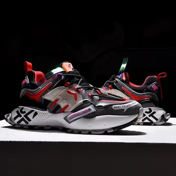 

Designer Men's Shoes New Outdoor Men Running Men Jogging Sports Shoes High-quality Lace-up Athietic Breathable Sneakers I2-23