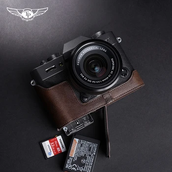 

Taiwan TP leather Fuji XT30 camera bag leather sleeve X-T20 XT10 protective case base handle leather