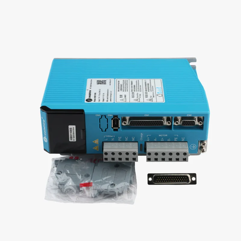 새로운 Leadshine HBS1108S 드라이버 70130VAC 8A AC 하이브리드 서보 드라이브 + Nema 34 폐쇄 루프 스테퍼 모터 8.0Nm CNC 제어 패키지