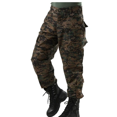 Мужской Pantalon Tactico военная форма брюки из рипстопа Тактический пустынный камуфляж на открытом воздухе охотничьи брюки для Охота, треккинг - Цвет: WLDG