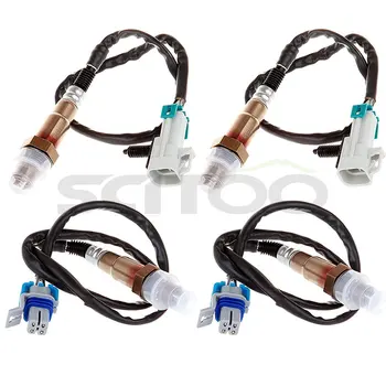 

Scitoo Car Parts 4pcs Upstream Downstream for Chevrolet Tahoe 5.3L 09-13 O2 Oxygen 02 Sensor