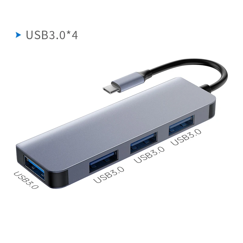 

Type-C docking station Laptop USB hub/distributor to HDMI network port VGA multi-interface Thunderbolt 3 is suitable for iPad