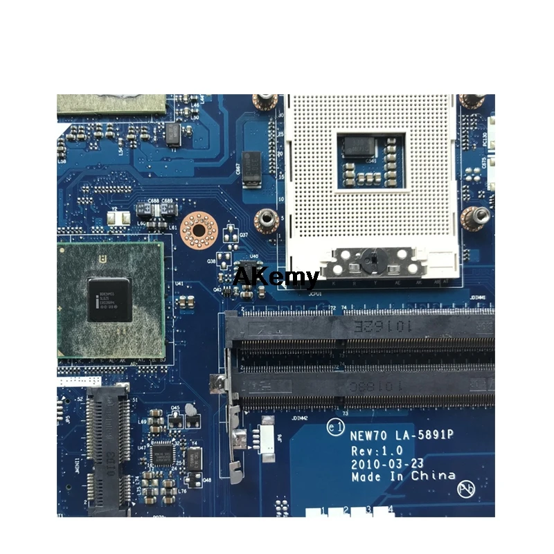 MBR5402001 NEW70 LA-5891P for ACER 5741 5741G Laptop Motherboard Mainboard with ATI video s988A HM55 WORKS