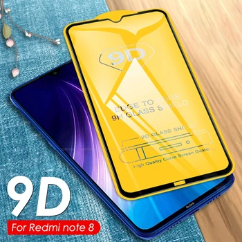 

10PCS 9D Full Cover Screen Protector Tempered Glass for Xiaomi Redmi Note 5 6 7 8 Pro Protective Glass for Redmi 6A 7A 8A