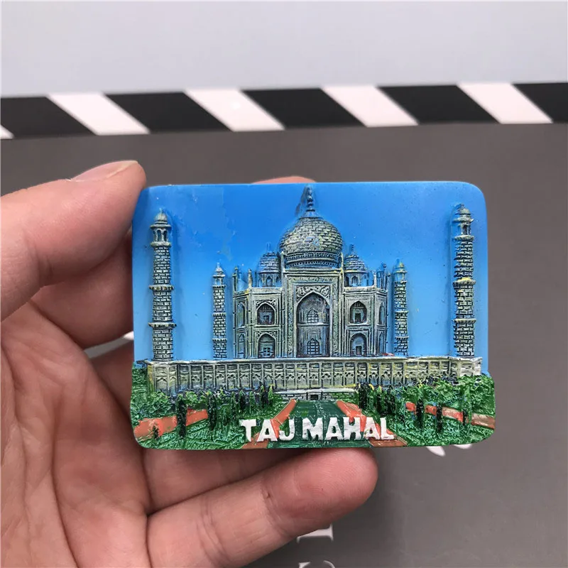 Taj mahal Macao sanba arch туристический сувенир на холодильник кухонные украшения итальянская наклонная башня Смола магнитный холодильник