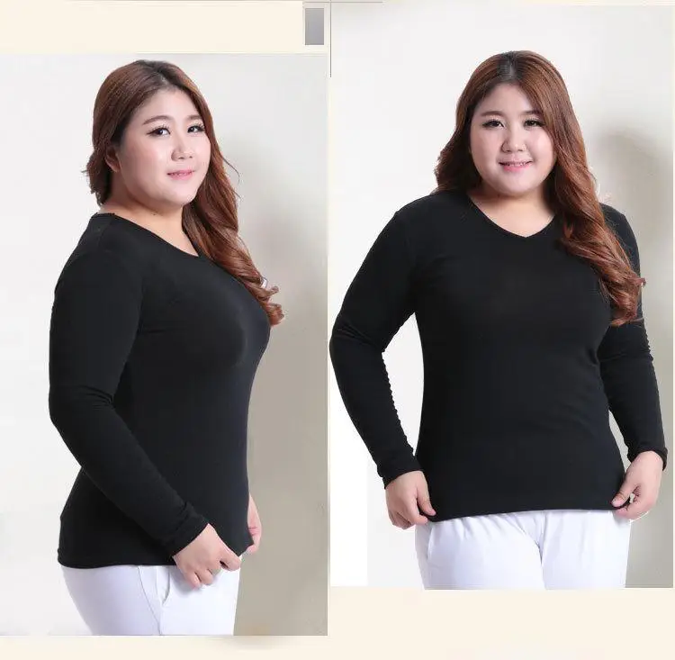 5XL 6XL осенние женские топы больших размеров, зимние рубашки с высоким воротом больших размеров, повседневные тянущиеся теплые облегающие Топы