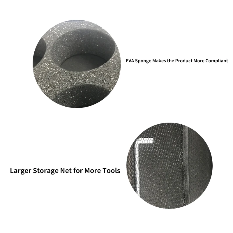  Pad Storage Bag Chassis Protection Lifting Pad Tool Jack Lifting Point Pad Adapter for Tesla Model 