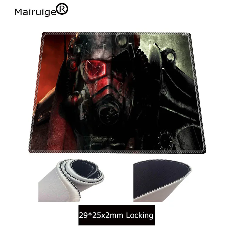 Fallout Rubber lock edge mouse mat gamer computer mouse pad desk mats mousepad for cs go/dark souls