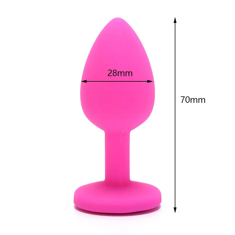 Sexy Silicone Anal Plug Massage Adult Sex Toys For Women Or Man Butt Plugs