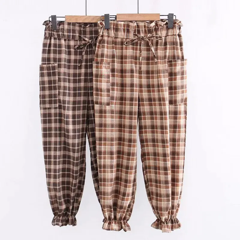 2020 Новая летняя одежда для литературы и искусства деревянные ушки высокая талия