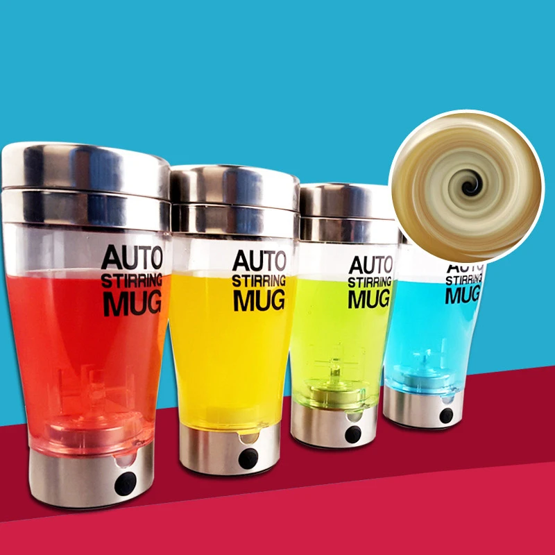 

400 Ml Electric Automatic Shaker Bottle Stirring Mug Protein Powder Stirring Cup Gym Kitchen Nutritions Fitnes Shaker Bottle
