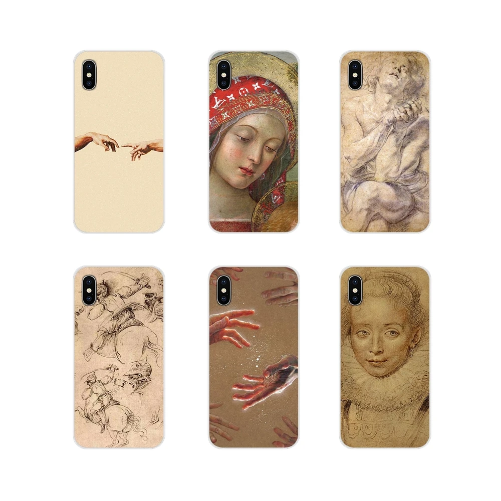 Аксессуары для телефонов leonardo da vinci чехлы Samsung Galaxy S2 S3 S4 S5 Mini S6 S7 Edge S8 S9 S10E Lite Plus |