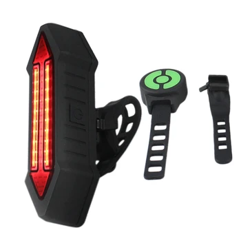 

Smart Bike Accessories Night Riding Led Safe with Turn Signal Rear Lamp USB Rechargeable Warning Remote Control