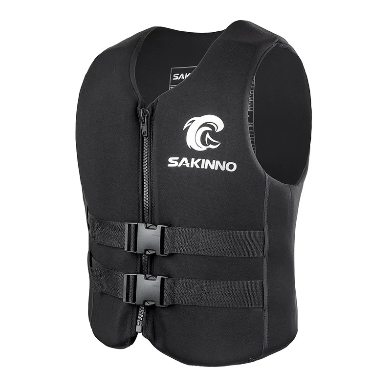 Adult Kids Neoprene Life Jacket Water Sport Swimming Drifting Motorboat