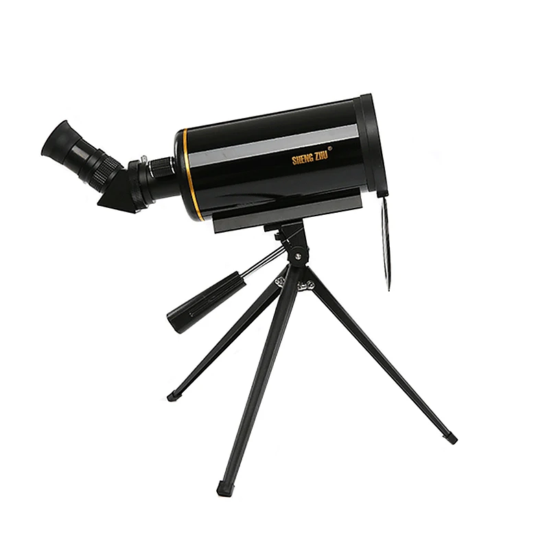 Компактный 90/1000 Maksutov-Cassegrain Зрительная труба HD длиннофокусный открытый Птица Луна монокулярный прибор наблюдения телескоп с треногой