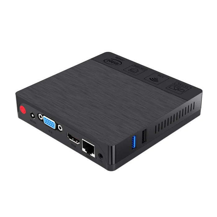 Горячий мини-хост компьютера BT3 PRO II 4G+ 64G для Win10 домашнего офиса с интерфейсом VGA BUS66