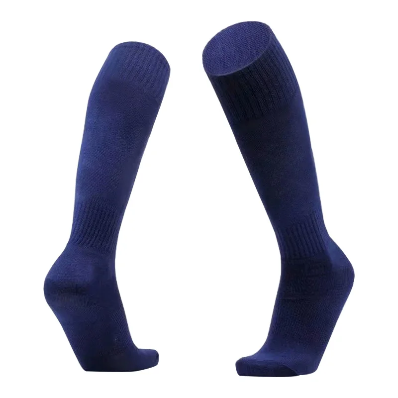 Компрессионные чулки выше колена, высокие чулки, спортивные футбольные длинные чулки, впитывающие пот чулки, хоккейные тонкие чулки